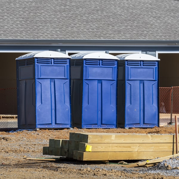 what is the expected delivery and pickup timeframe for the porta potties in Hawthorne CA